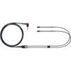 Shure EAC64 64" Earphone Cable with Nickel-Plated MMCX Connectors, Black Black