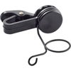 Shure Single Tie Clip for MX183, MX184 and MX185 Lavalier Microphones Black