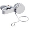 Shure Single Tie Clip for MX183, MX184 and MX185 Lavalier Microphones White