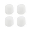 Shure Snap-Fit Foam Windscreen, Set of 4 White