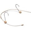 Shure TwinPlex TH53 Omnidirectional Headset Microphone, Bare Wire Terminal, Black Tan