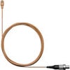Shure TwinPlex TL45 Omnidirectional Lavalier Microphone, Low Sensitivity, Lemo, Black Cocoa Brown