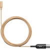 Shure TwinPlex TL48 Omnidirectional Lavalier Microphone with 6-Pin LEMO Connector, Tailored, Black, with Accessories Tan