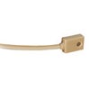 Shure WL93 Omnidirectional Subminiature Lavalier Condenser Microphone with TA4F for Shure Bodypack Transmitters, 4' Cable, Tan Beige