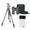 Swarovski Optik 10x30 CL Companion Wild Nature Waterproof Roof Prism Binoculars, Green, Bundle with Vanguard ALTA PRO 2+ 263AB100 3-Section Aluminum Tripod and Cleaning Cloth Green