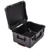 SKB 3I-2015-10B-E Injection Molded Waterproof Case with Wheel, 20.5x15.5x10", Black With Wheels