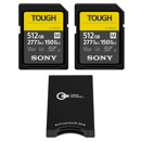 Sony SF-G Series Tough 128GB UHS-II SDXC Memory Card SF-G128T/T1