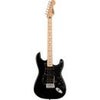 Squier Sonic Stratocaster HSS Electric Guitar, Black Black
