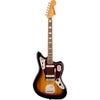 Squier Classic Vibe '70s Jaguar Electric Guitar, Indian Laurel Fingerboard, Surf Green Sunburst (Tobacco)