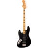 Squier Classic Vibe '70s Jazz Bass Electric Guitar, Maple Fingerboard, Natural Black