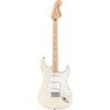 Squier Affinity Series Stratocaster Electric Guitar, Laurel Fingerboard, 3-Color Sunburst Olympic White