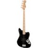 Squier Affinity Series Jaguar Bass H Electric Guitar, Maple Fingerboard, Black Black