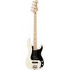 Squier Affinity Series Precision Bass PJ Electric Guitar, Maple Fingerboard, Olympic White Olympic White