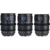 Sirui Vision Prime 1 Series 3-Lens Kit with 24mm, 35mm and 50mm T1.4 Cine Lens, Black