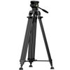 SmallRig FSD14 FreeSpeed Heavy-Duty Aluminum Tripod with Fluid Head, Black Aluminum