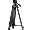 SmallRig FSD18 FreeSpeed 3-Section Heavy-Duty Aluminum Alloy Tripod with Fluid Head, Black Aluminum