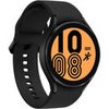 Samsung Galaxy Watch4, 40mm, Silver Black Aluminum Case with Sport Band