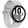 Samsung Galaxy Watch4, 44mm, Silver Silver Aluminum Case with Sport Band