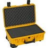 Pelican iM2500 Case with Wheels, Watertight, Padlockable Case, with Multilayer Cubed Foam Interior, Yellow Yellow
