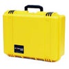 Pelican iM2600 Case, Watertight, Padlockable Case, with Multilayer Cubed Foam Interior, Black Yellow