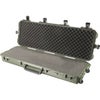 Pelican iM3200 Hard Case with Wheels & Custom Foam for One M4 with SOPMOD Rifle and One M9 Pistol, Black Olive