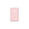 Synco Audio 3.9" XView M4 Wireless Selfie Monitor Screen with MagSafe for Phone Vlogging, Pink Pink