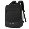 Techprotectus 15.6" Laptop Backpack with USB Charging Port, Gray Black