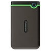 Transcend 2TB Storejet 25M3 USB 3.1 Shock Resistant Portable External Hard Drive, Iron Gray Gray