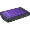 Transcend 4TB StoreJet 25H3 USB 3.1 Shock Resistant Portable External Hard Drive, Purple Purple