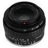 TTArtisan 23mm f/1.4 Lens for Canon EOS RF, Black/Silver Black