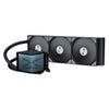 TRYX PANORAMA 360mm All-in-One CPU Liquid Cooler with Curved AMOLED Display Black