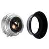 THYPOCH Ksana 21mm f/3.5 Aspherical Lens with Hood for Leica M Silver