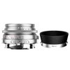 THYPOCH Ksana 35mm f/2 Aspherical Lens with Hood for Leica M Silver