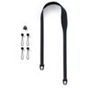 Urth Mantle Leather Camera Strap, Long, Black Black