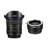Venus Laowa 12mm f/2.8 Zero-D Lens for Canon EF, Black with Laowa Magic Shift Converter for Canon Mount Lens on Sony E Mount Camera Black