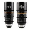 Venus Laowa Nanomorph 28-55mm and 50-100mm T2.9 1.5x Anamorphic Cine 2-Lens Kit for PL Mount Amber Flare