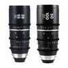 Venus Laowa Nanomorph 28-55mm and 50-100mm T2.9 1.5x Anamorphic Cine 2-Lens Kit for PL Mount Silver Flare