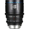 Venus Laowa Nanomorph 85mm T2.9 1.5x LF Anamorphic Lens for PL Mount and Canon EF, Silver Flare Blue Flare