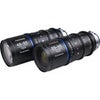 Venus Laowa Proteus 2-Lens Set with 26-45mm and 45-85mm T2.9 2x Anamorphic Cine Lens for PL Mount/Canon EF, Silver, Feet Blue