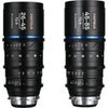 Venus Laowa Proteus 2-Lens Set with 26-45mm and 45-85mm T2.9 2x Anamorphic Cine Lens for PL Mount/Canon EF, Silver, Meter Blue