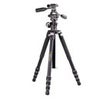 Vanguard VEO 3T+ 264CB 160S 4-Section Carbon Fiber Travel Tripod with Ball Head, Black Aluminum