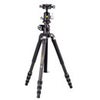Vanguard VEO 3T+ 264CB 160S 4-Section Carbon Fiber Travel Tripod with Ball Head, Black Carbon Fiber