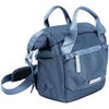 Vanguard VEO FLEX 18M Slim Rolltop Shoulder Bag, Fits Mirrorless/CSC/Hybrid Camera, Black Blue