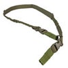 NcSTAR Vism 2 Point to Single Point Sling, Green Green