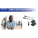 VocoPro USB-CAST Dual Wireless USB Conference Mic System