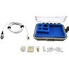 Voice Technologies VT506WA Water Adventure Omnidirectional Miniature Lavalier Microphone with LEMO 3-Pin Screw Locking Connector for Sennheiser SK50/2000, Lectrosonics SSM and Wisycom Wireless Transmitters, White White