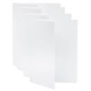 V-FLAT WORLD Tabletop V-Flat Small (18"x12"), 4-Pack, Black White