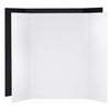 V-FLAT WORLD Tabletop V-Flat Large (3'x4'), 4-Pack, White Black and White