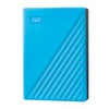 WD My Passport 5TB USB 3.2 Gen 1 External Hard Drive, Black Blue