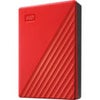 WD My Passport 6TB USB 3.2 Gen 1 External Hard Drive Red